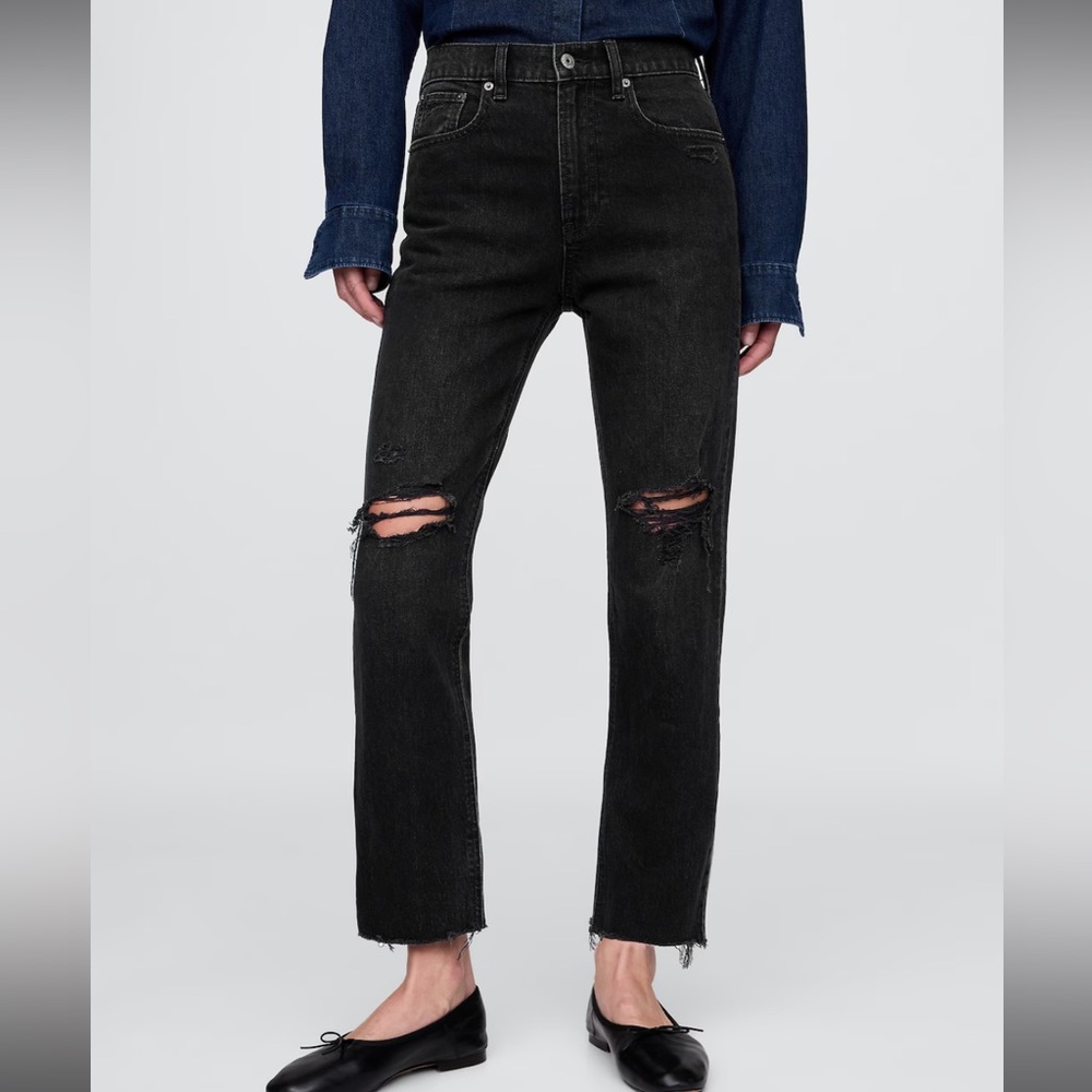 GAP straight jeans 27”